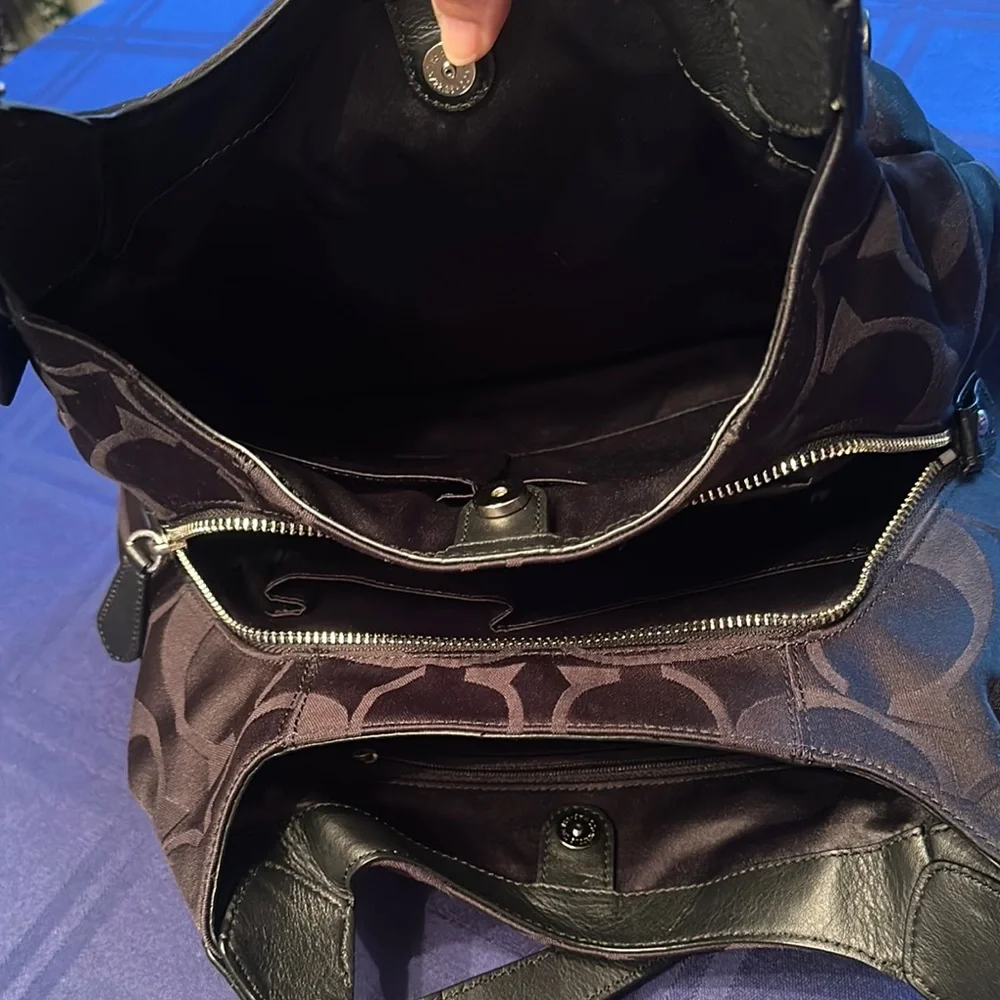 Coach Black Shoulder Bag